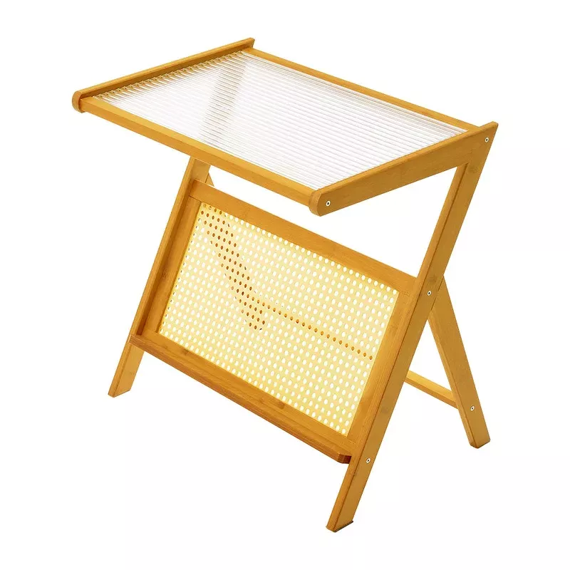 Breeins Small Bamboo End Table