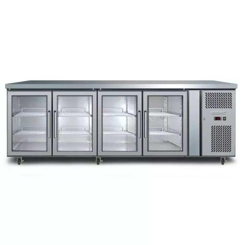 Bromic 553 Litre Underbench Four Door Display Chiller – UBC2230GD