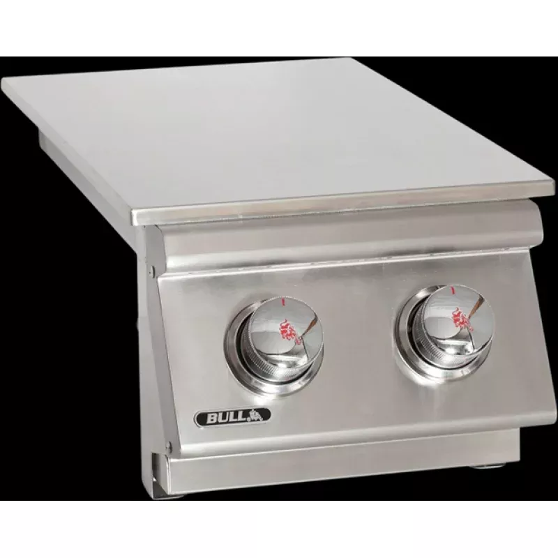 Bull Grills: Double Slide In Side burner