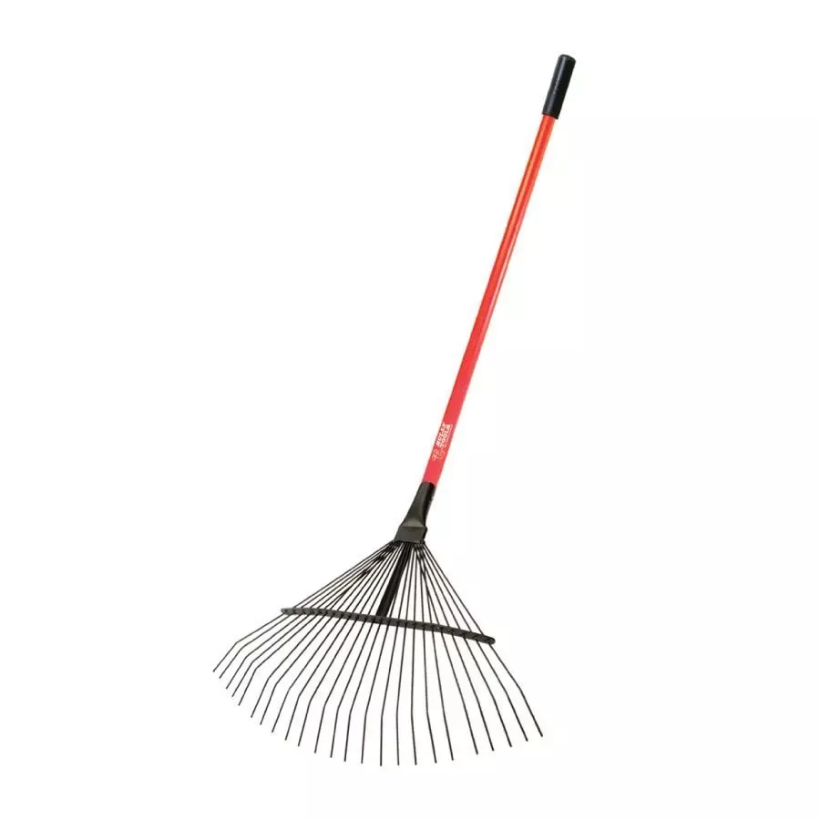 Bully Tools Fiberglass Handle Lawn and Thatching Rake