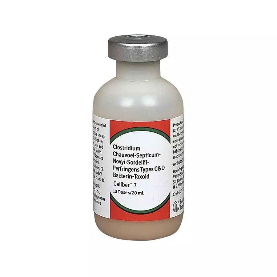Caliber 7 Cattle & Sheep Vaccine - 10 Dose