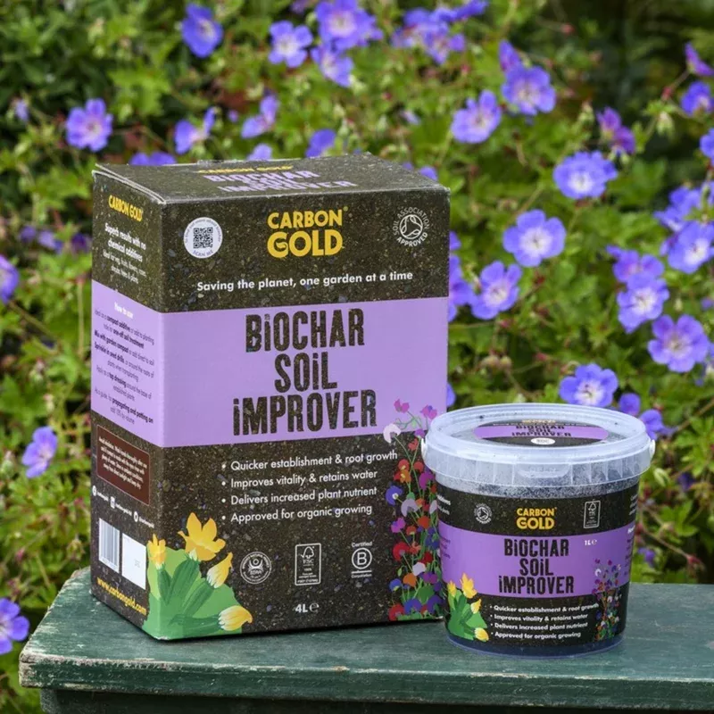 Carbon Gold Biochar Soil Improver Uk-sourced Soil Association & Biodynamic Certified