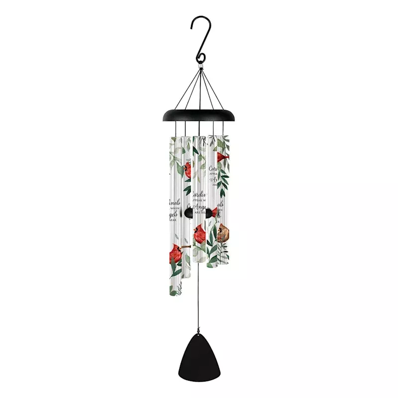 Cardinal Wind Chime, 38"