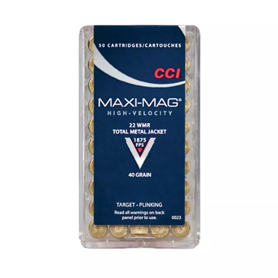 CCI 22 Win Mag Maxi-Mag Target/Plinking Ammunition