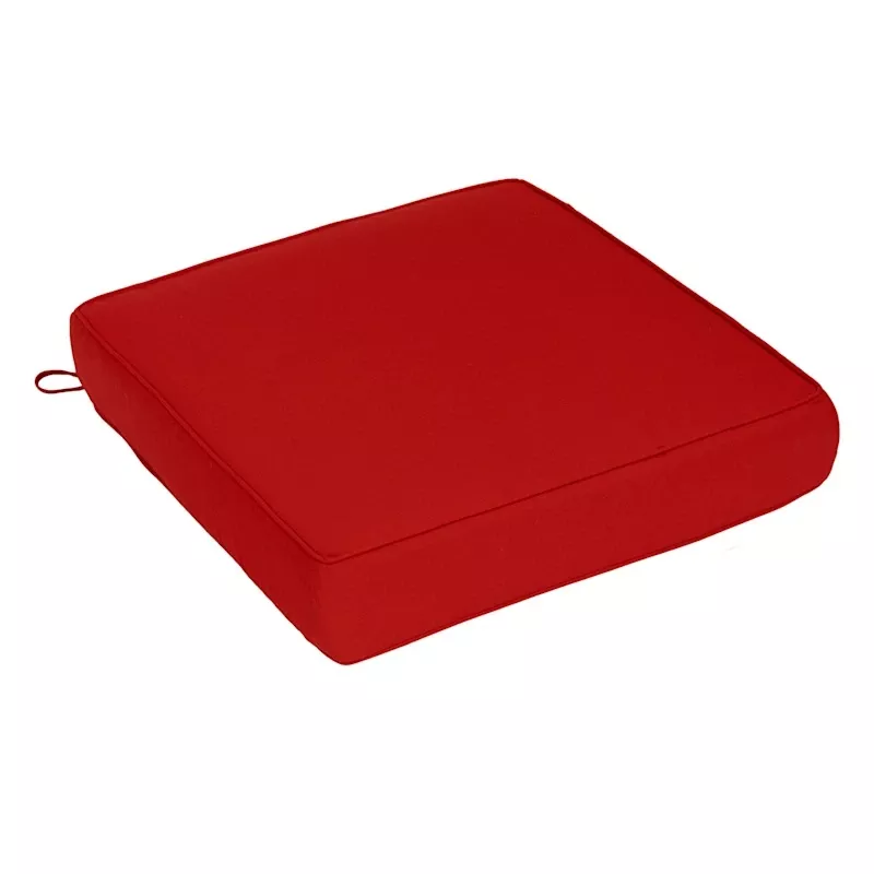 Cherry Canvas Outdoor Deep Seat Cushion