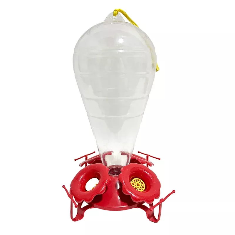 Clear Hummingbird Bird Feeder, 32oz