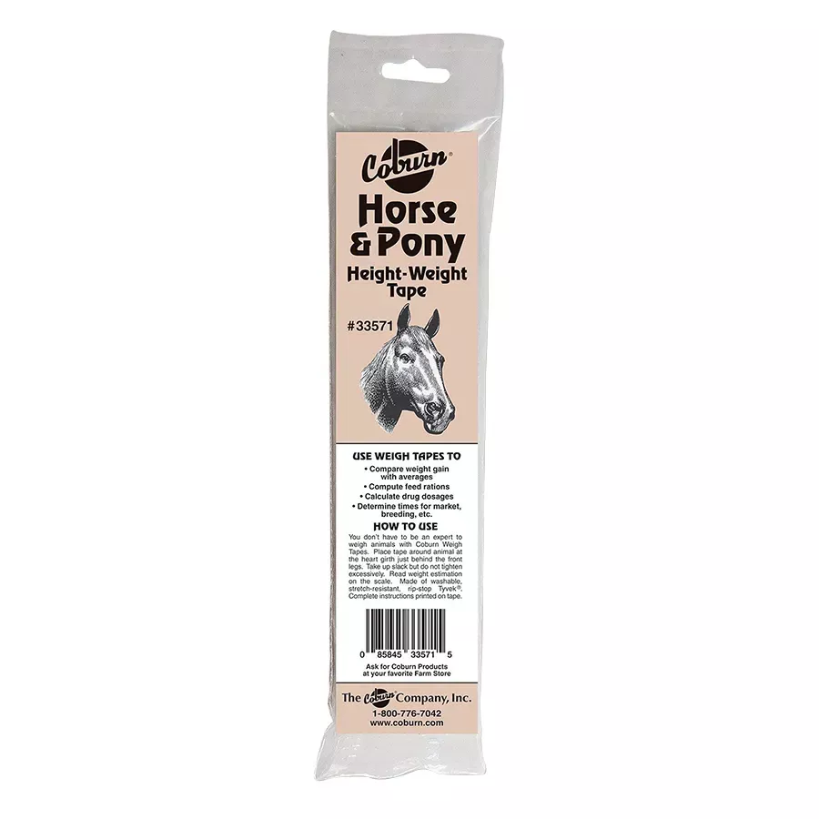 Coburn Horse & Pony Weight Tape