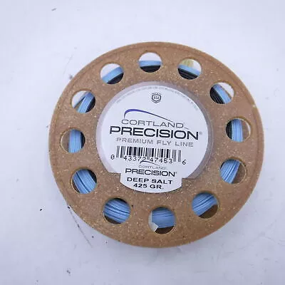 CORTLAND Precision Sub-Surface Deep Salt Fly Line 425 GR. Light Blue