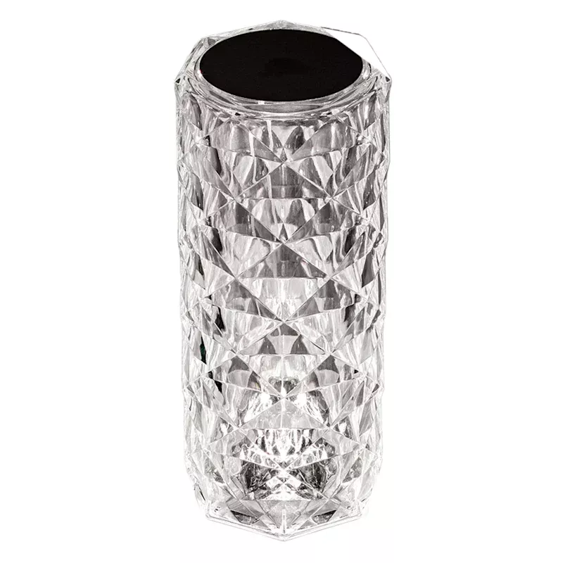 Crystal LED Touch Lamp, 9.4"