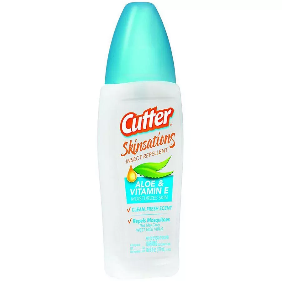 Cutter Skinsations Insect Repellent Pump Spray - 6 oz
