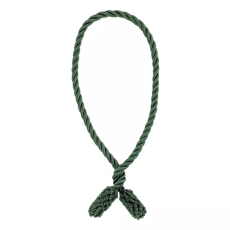 Decorative Christmas Garland Ties, Green