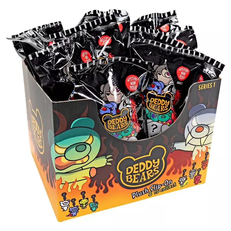 Deddy Bears 4.5 Inch Clip On Plush Blind Bags
