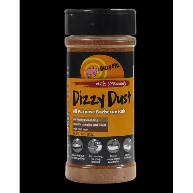 Dizzy Pig:Dizzy Dust Regular (8oz. Shaker)