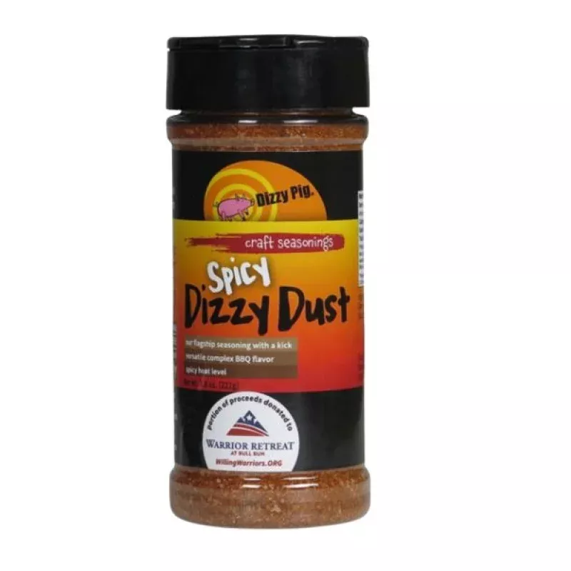 Dizzy Pig:Spicy Dizzy Dust (8oz Shaker)