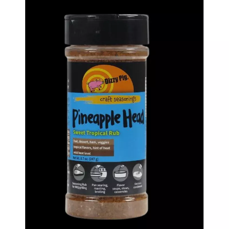 Dizzy Pig:Spicy Pineapple Head (8oz. Shaker)