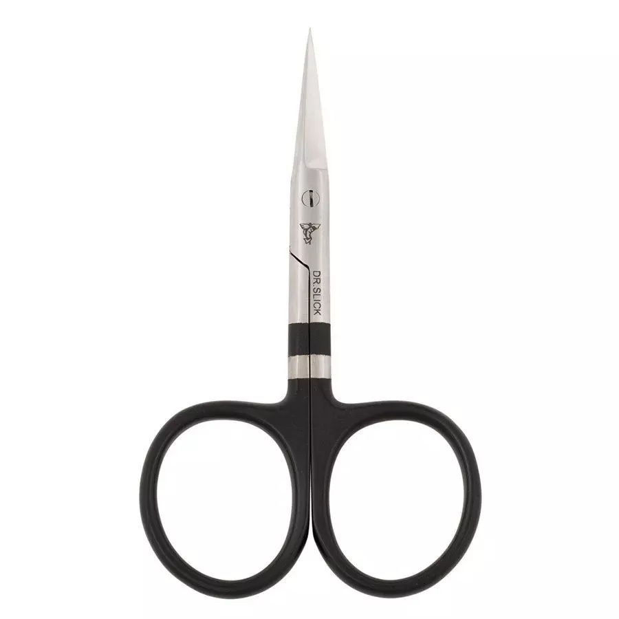 Dr. Slick Fly Tying 4" All-Purpose Straight Tungsten Carbide (T.C.) Scissors