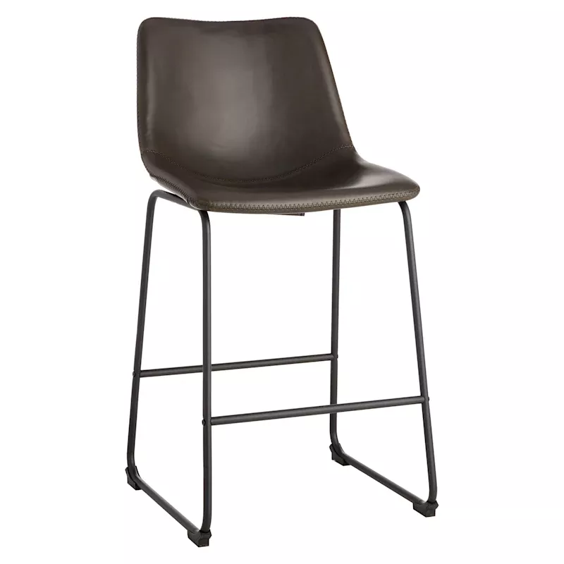 Drake Counter Stool, Dark Grey