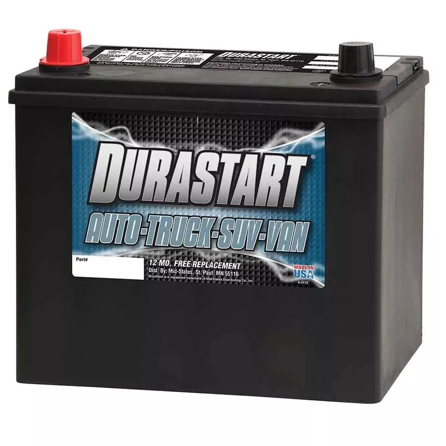Durastart Automotive Battery - 51-2 - CCA 450 LEFT