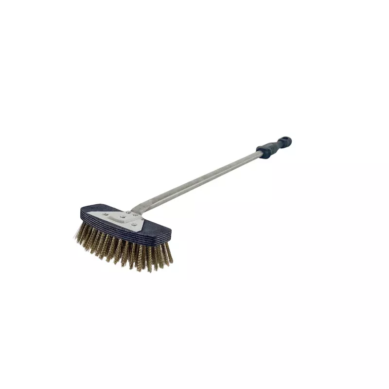 Effeuno Pizza Oven Cleaning Brush | Brass Bristles & Long Handle