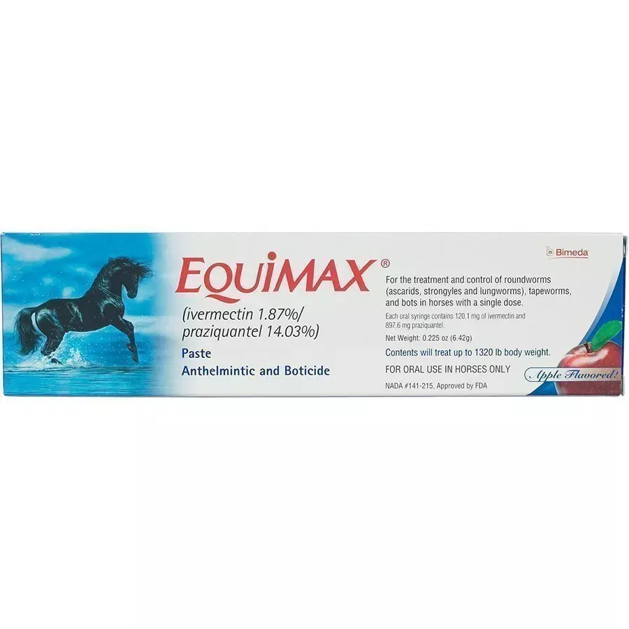 Equimax™ Paste (Ivermectin/Praziquantel) Equine Wormer