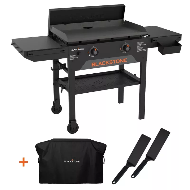 Exclusive – 28″ Griddle with Hard Cover Bundle