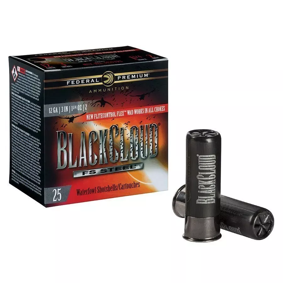Federal Premium Black Cloud 12 Gauge Shotshells - #2 Shot
