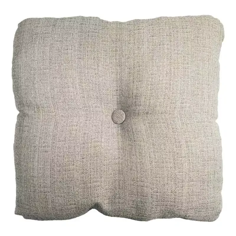 Fiddlestix Linen Premium Outdoor Tufted Back Cushion