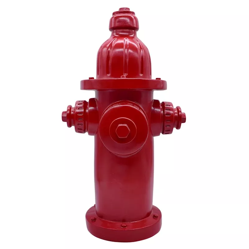 Fire Hydrant Outdoor Garden Statue, 20.6"