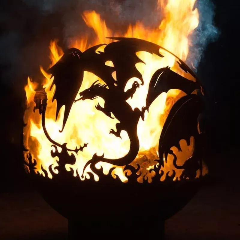 The FirePit Company – Fighting Dragons Fire Pit