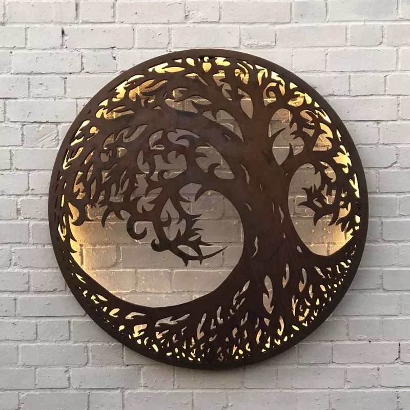 The Firepit Company – Tree Of Life Illuminated Wall Art