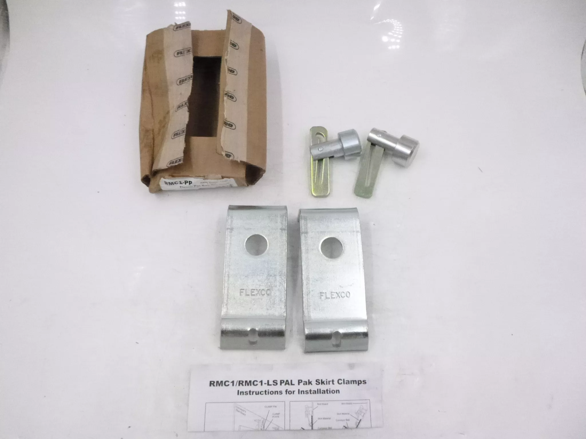 Flexo RMC1-PP Pal Pak Skirt Clamp Kit Set 75832 5/16-3/4″