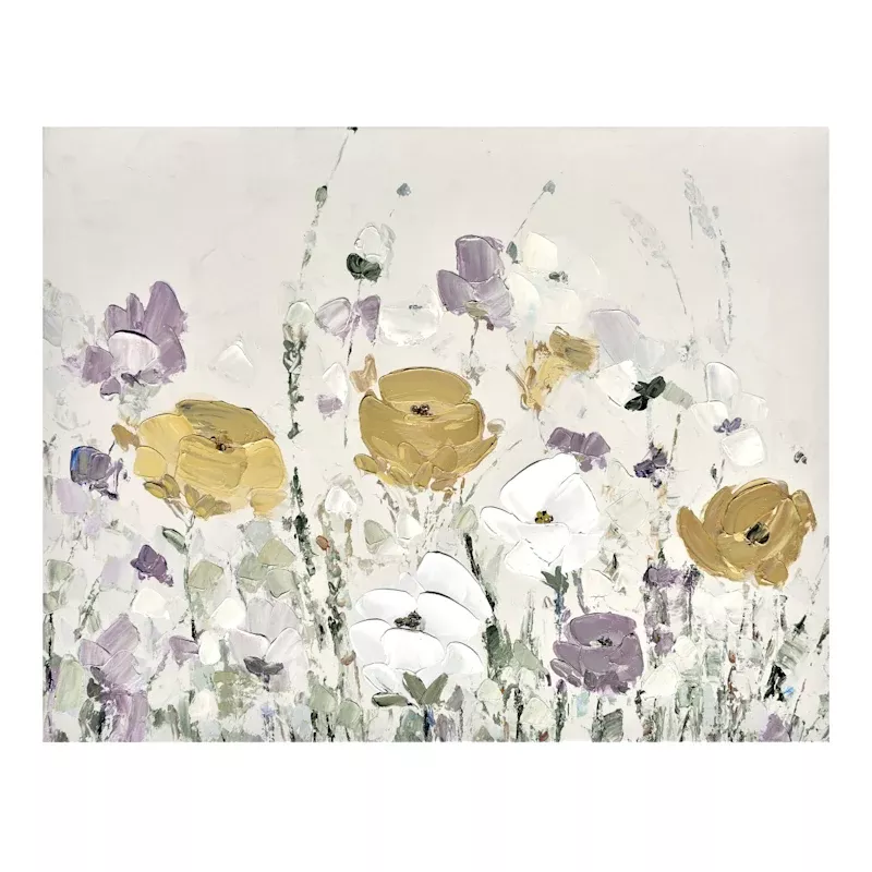 Floral Canvas Wall Art, 28x22