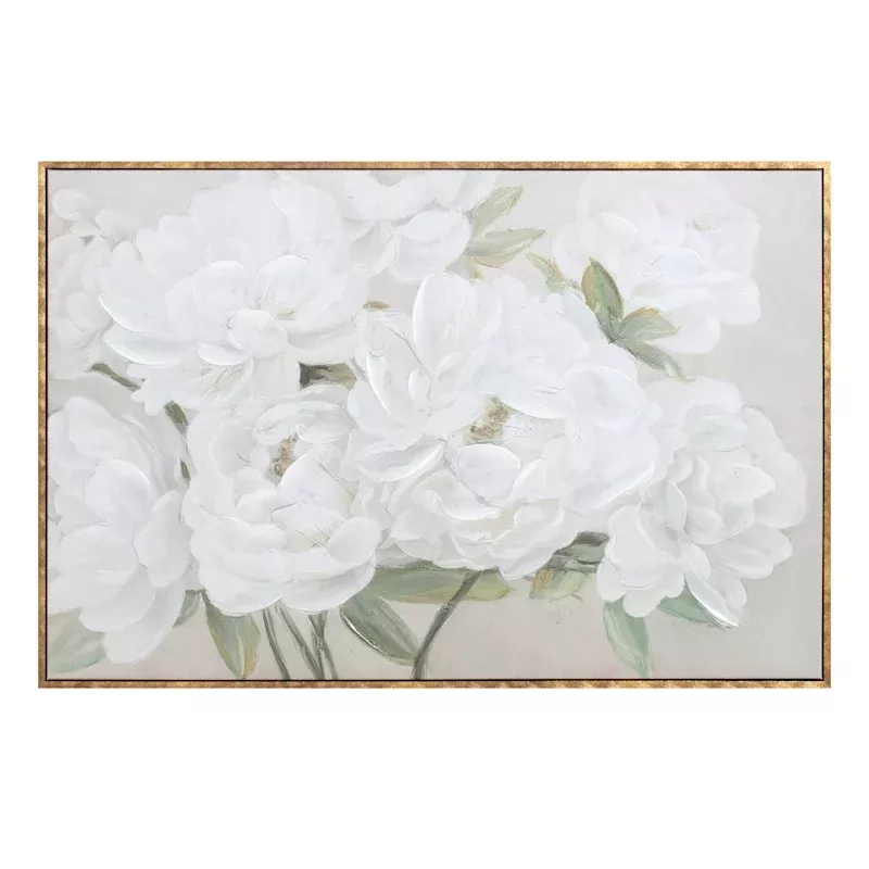 Floral Canvas Wall Art, 36x24