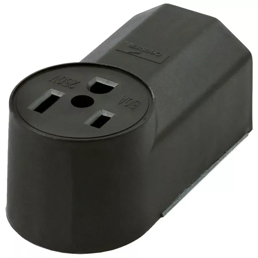 Forney 220V Plastic Wall Receptacle