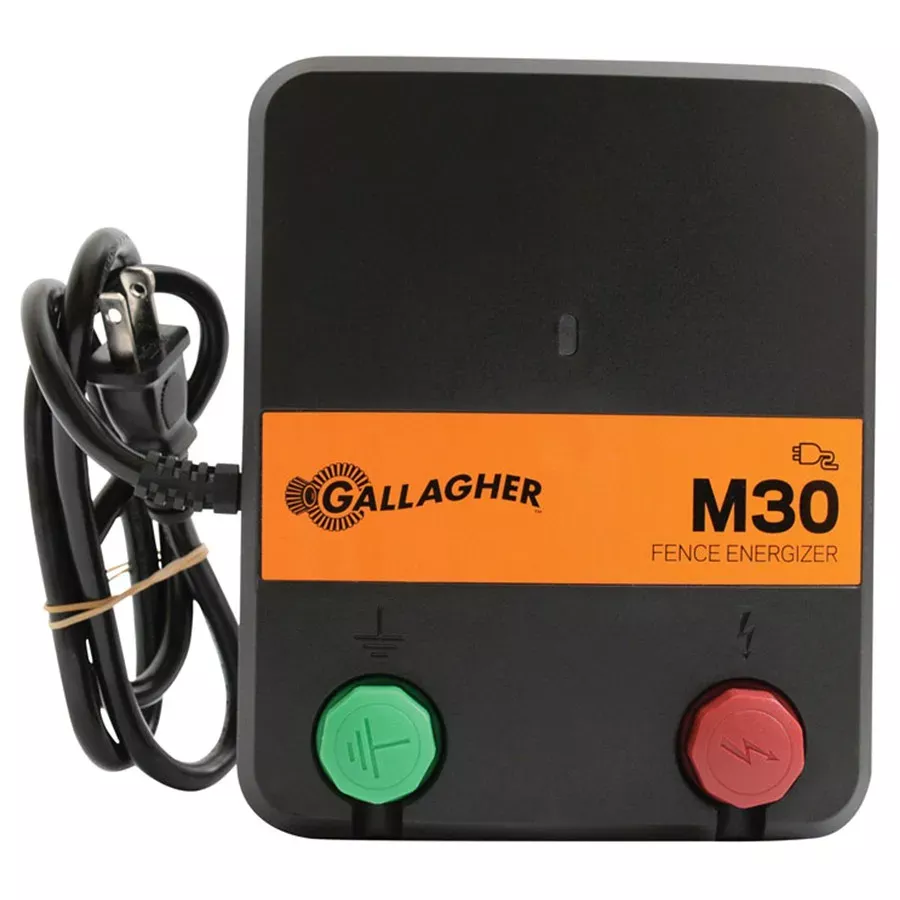Gallagher M30 Mains Fence Energizer - 2 lb