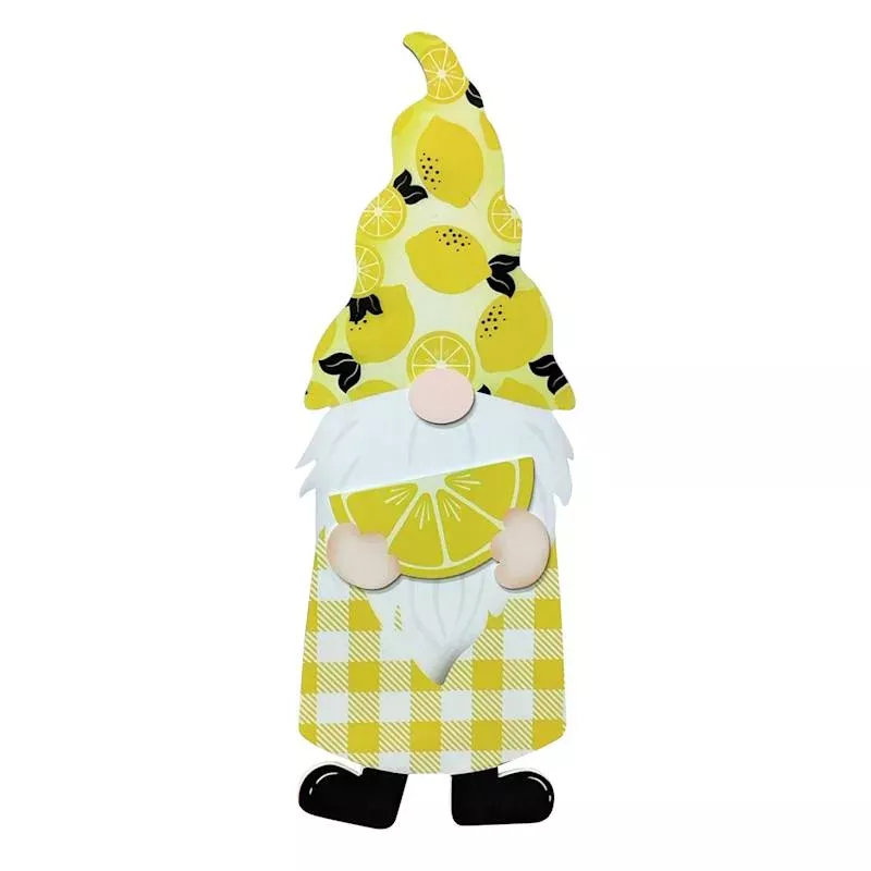 Garden Gnome Leaner Lemon