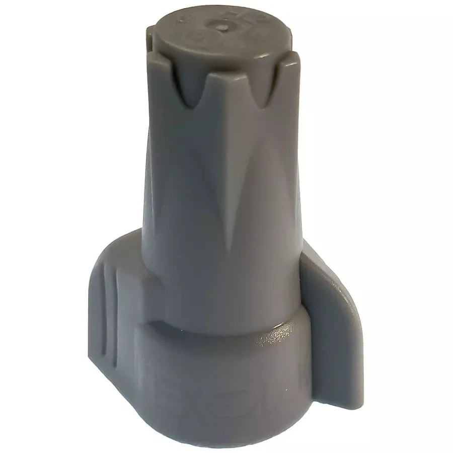 Gardner Bender Hex-Lok Connector - Gray - 50 box