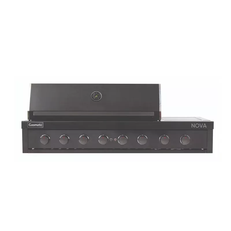 Gasmate Nova MK2 6 Burner Built In Gas BBQ With Side Burner
