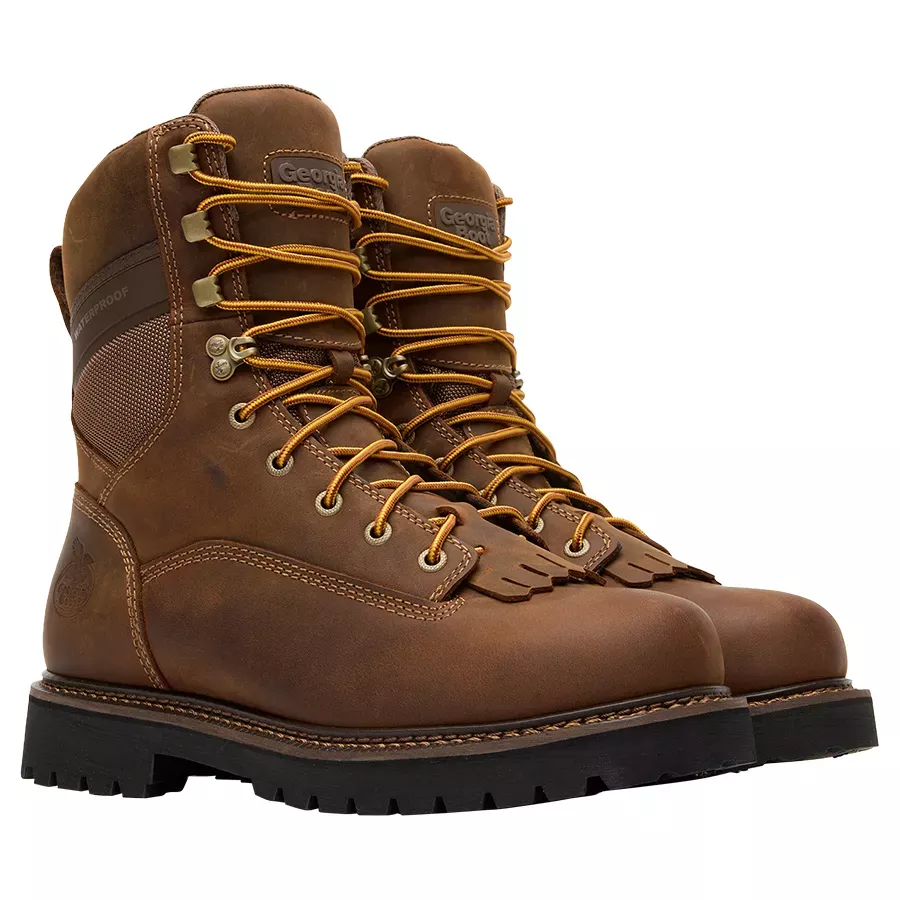 Georgia Boot Men's Core 37 9" Low Heel Waterproof Soft Toe Logger Work Boots