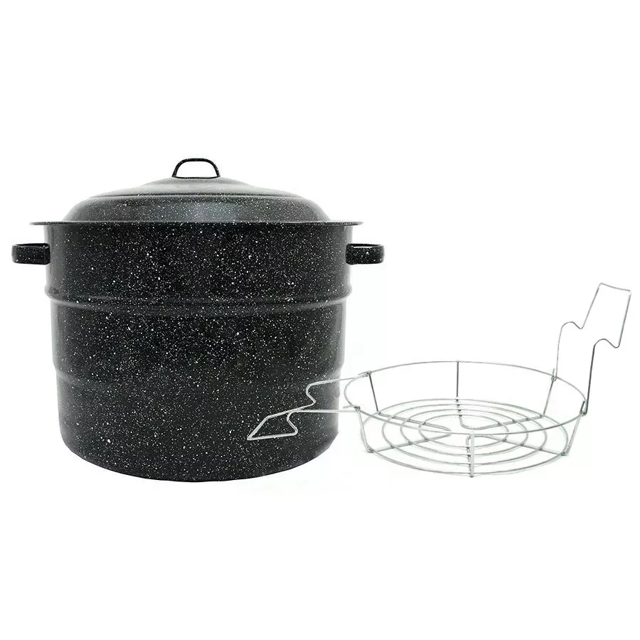 Granite Ware 21 1/2 Qt. Canner w/ Jar Rack