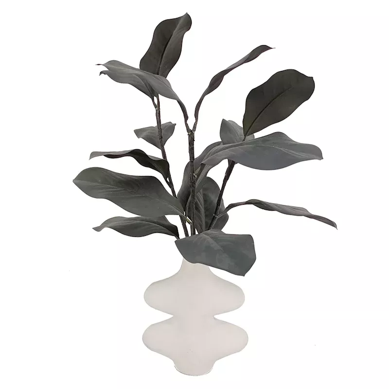Greenery with White Vase, 19"