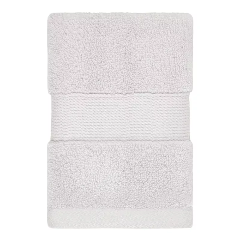 Grey Egyptian Cotton Washcloth, 13"