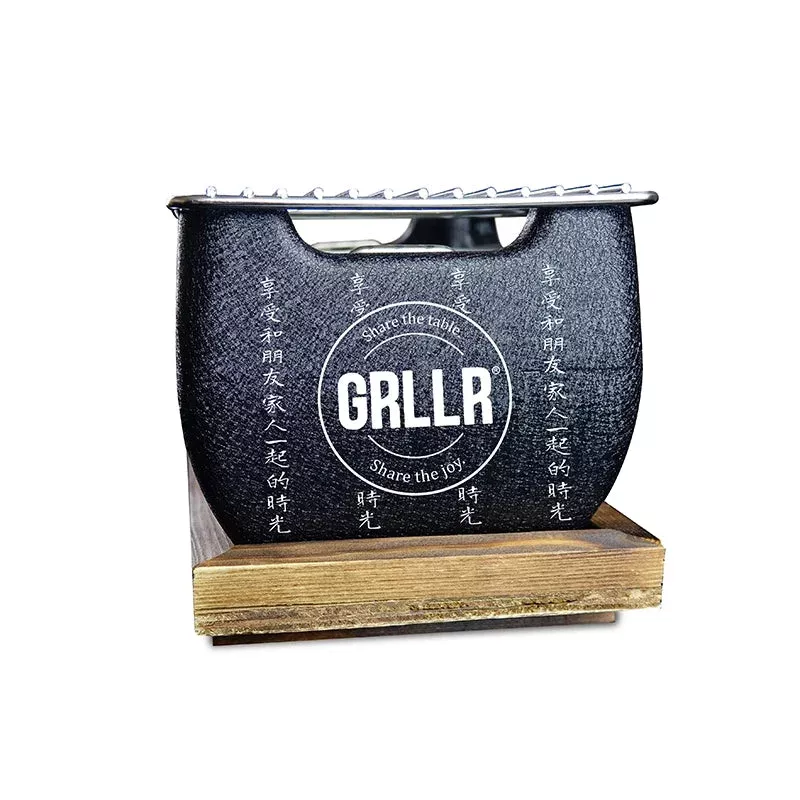 Grllr Gourmet Square Tabletop BBQ- Medium