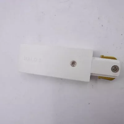 Halo Power-Trac L941P Live End Feed Connector for White Halo Track