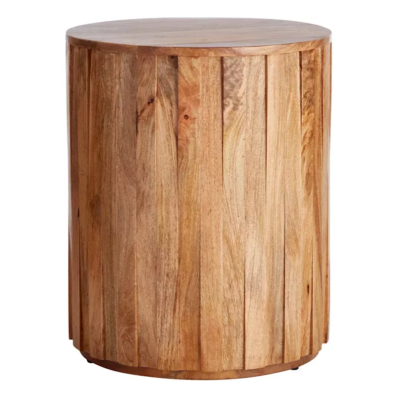 Havana Accent Table with Natural Mango Wood Finish