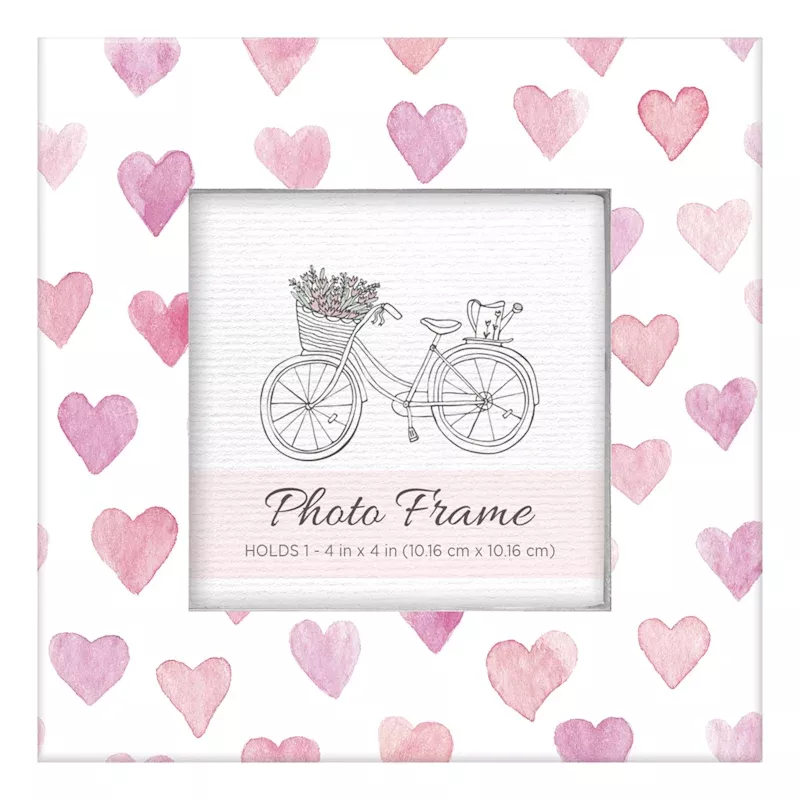 Heart Tabletop Picture Frame, 4"