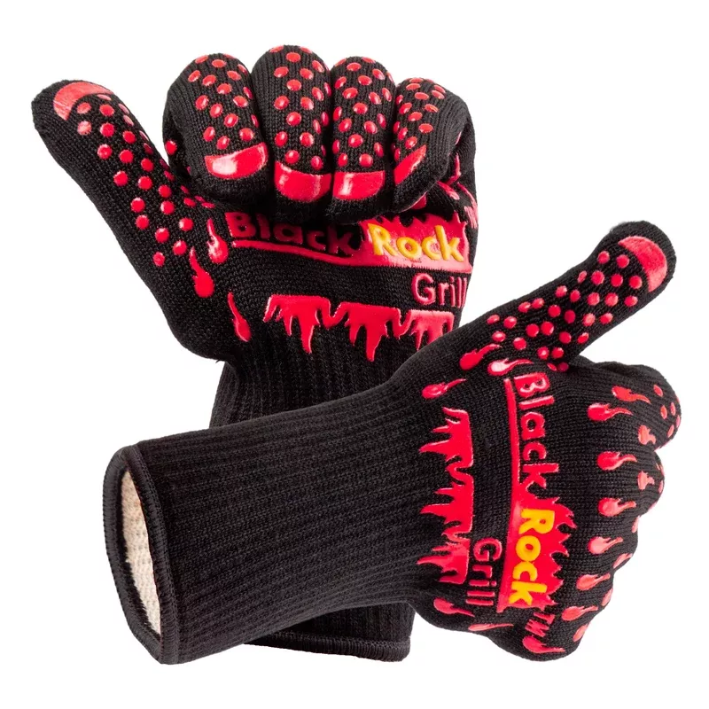 Heat Resistant Cooking Gloves 500C / 932F By Black Rock Grill