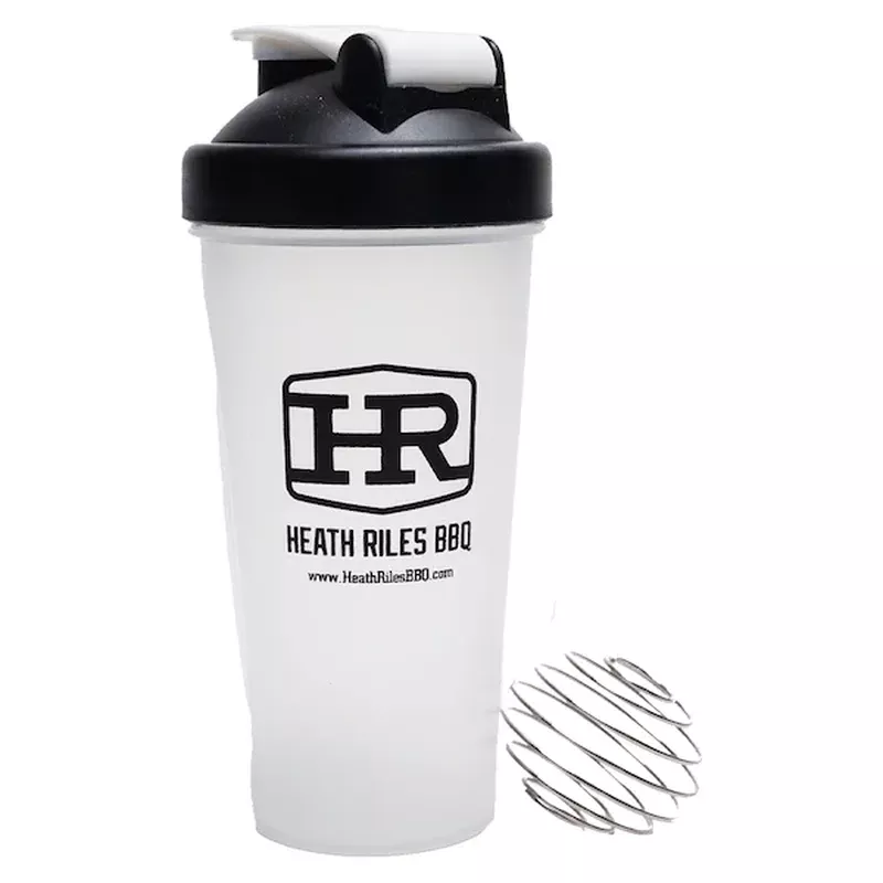 Heath Riles BBQ Injection Mixing Shaker Bottle – 600ml (20 fl oz)