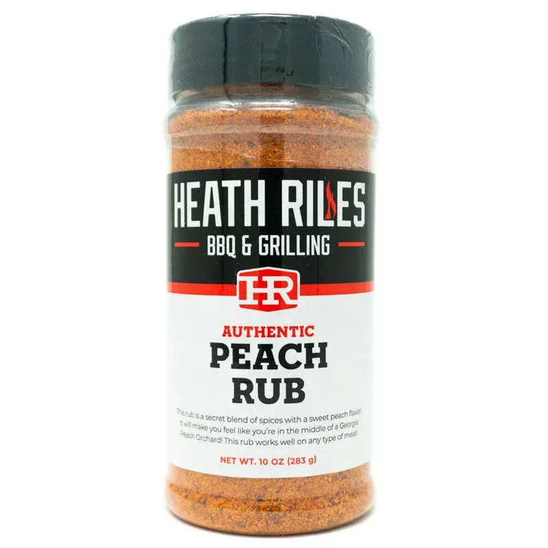 Heath Riles BBQ Peach Rub – 16oz