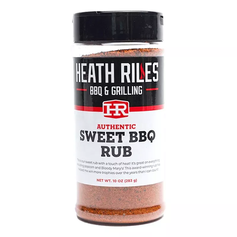 Heath Riles BBQ Sweet BBQ Rub – 16oz